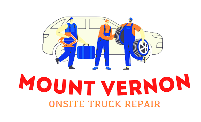 this image shows mount vernon onsite truck repair logo
